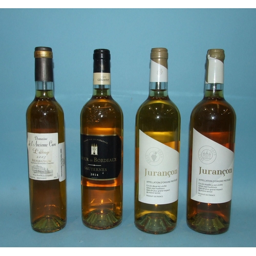 183 - Bordeaux, dessert wine, Amour de Bordeaux Sauternes 2014, 12.5%, 75cl, one bottle, Jurancon dessert ... 