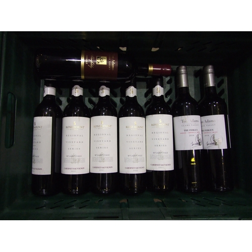 186 - Rosemount Estate McLaren Vale 2021, Cabernet Sauvignon, 14.5% vol, 750ml, five bottles, Tim Adams Cl... 