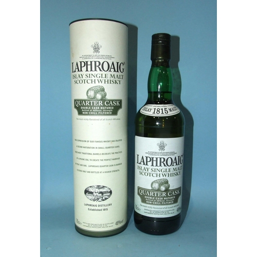 224 - Laphroaig Select Islay Scotch Whisky, 40%, 70cl, in cardboard tube, one bottle and Laphroaig Islay S... 