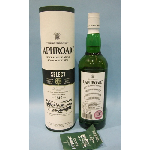 224 - Laphroaig Select Islay Scotch Whisky, 40%, 70cl, in cardboard tube, one bottle and Laphroaig Islay S... 