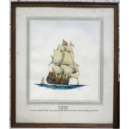 30 - Rob. H Smith (19th/20th century), a collection of seven signed watercolours depicting various Englis... 