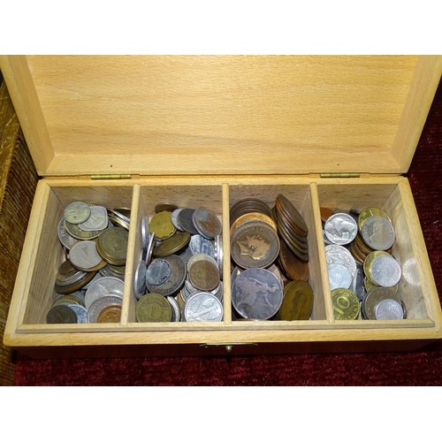 46 - A small collection of various British and foreign coinage.