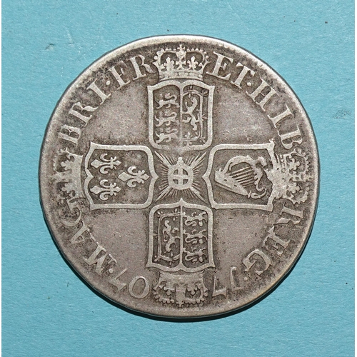 103 - Anne (1702-1714), a 1707 half-crown.