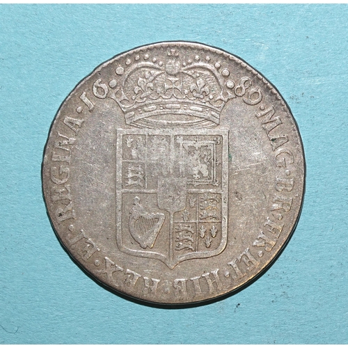 79 - William & Mary (1688-1694), 1689 half-crown.