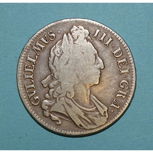 98 - William III (1694-1702), a 1696 crown.