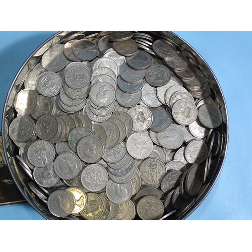 93 - A large collection of British coinage, together with a replica the 