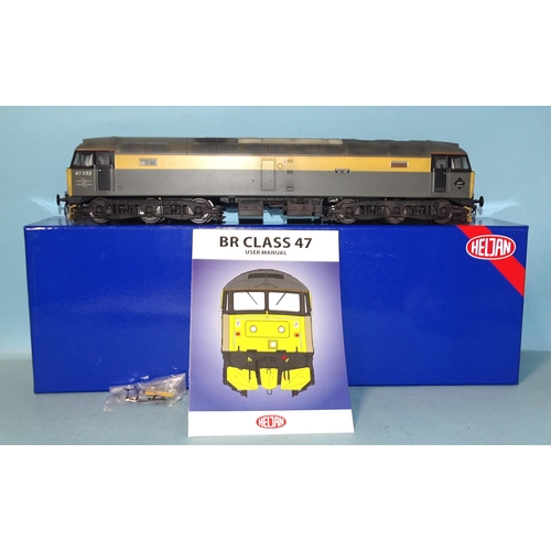 290 - Heljan O gauge, Class 47 Co-Co diesel locomotive BR Engineers 'Dutch' livery RN47332, (boxed).... 