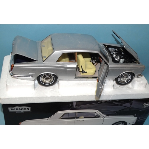 335 - Paragon Models, 1:18-scale Rolls Royce Silver Shadow MPW 2-door coup&eacute;, (boxed, box slightly t... 