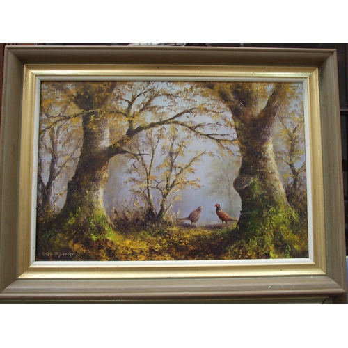 11 - Brian D Horswell, 'Waves breaking on the shore', signed, unframed oil on canvas, 51 x 76cm, Clem Spe... 