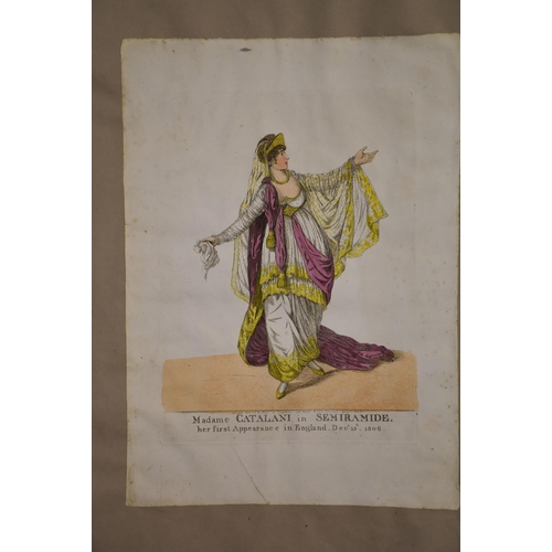 33 - Robert Dighton (c.1752-1814), a collection of satirical and political hand-coloured engravings fixed... 
