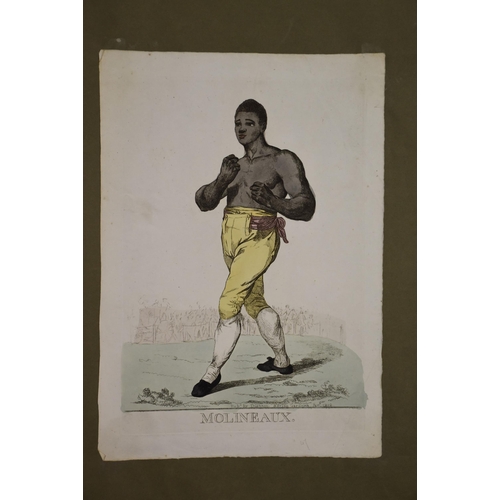 33 - Robert Dighton (c.1752-1814), a collection of satirical and political hand-coloured engravings fixed... 