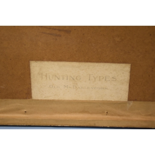 50 - After Lionel Edwards, a pair of coloured prints from the 'Hunting Types' series: 'The Thruster' and ... 