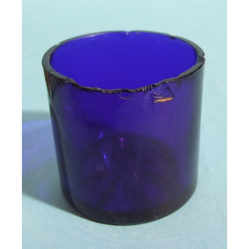 57 - A Victorian silver mustard of circular form, with pierced decorated body and engraved hinged lid, fi... 