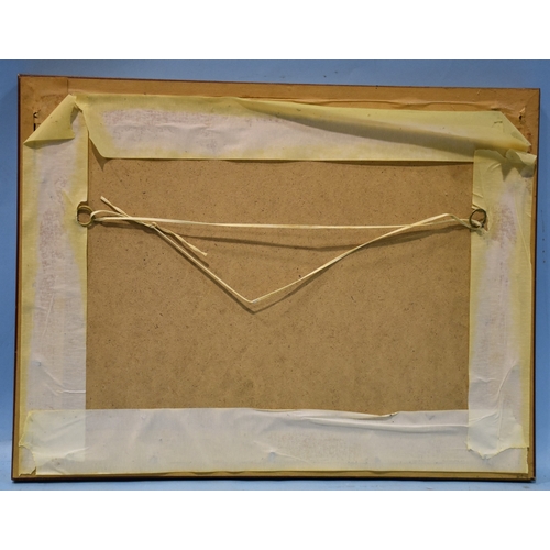 21 - A Grace, 'Study of cattle resting in a pasture', signed gouache, 14 x 24cm, together with a watercol... 