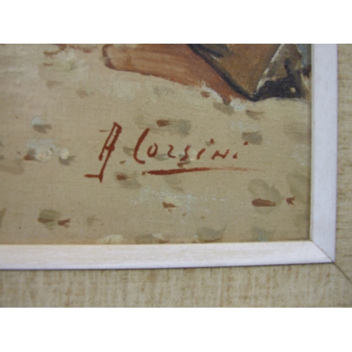 Alberto Corsini BAY OF NAPLES, Signed oil on canvas, 48.5 x 68.5cm