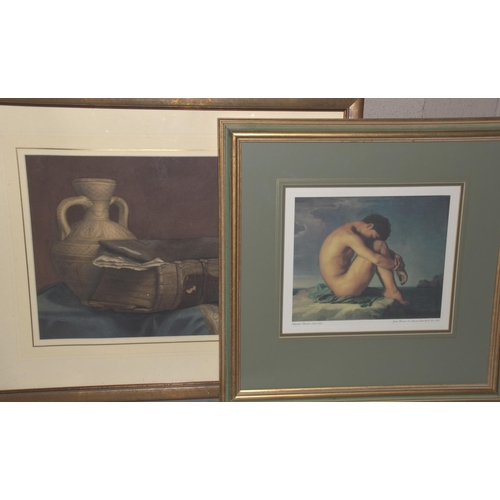 14 - A collection of furnishing prints, watercolours and other pictures.