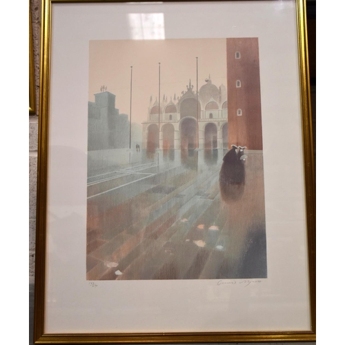52 - After Gerald Mynott (b.1957), After the ball, a limited edition print, signed and numbered, 163/250 ... 