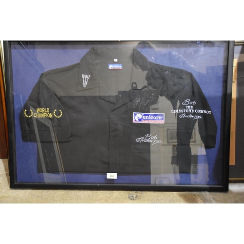 17 - A framed poster for the European, British & Commonwealth Middleweight Champion, between Tony Sib... 