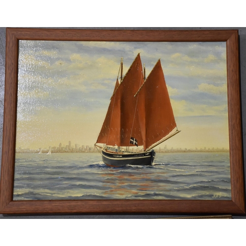 20 - K Zippah, 'Moorland Scene', signed watercolour, 19 x 39cm and a companion, a pair, J Dingle 'Lydford... 
