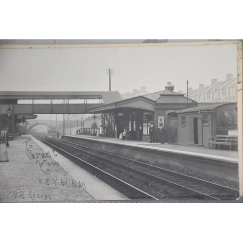 32 - Approximately seventy postcards and photographs of mainly Plymouth stations, railway workmen and tra... 