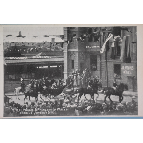 34 - A collection of 77 RP postcards and photos of Plymouth and Devon buses, trams, ambulance, charabancs... 