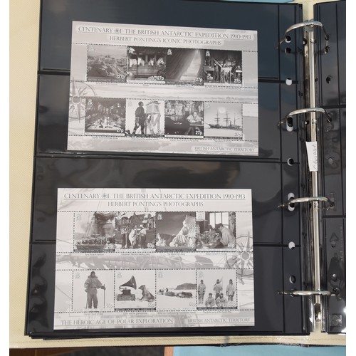 56 - A collection of GB stamps in an album, from 1840 1d black (used), 1924 and 1925 Wembley sets (mint) ... 