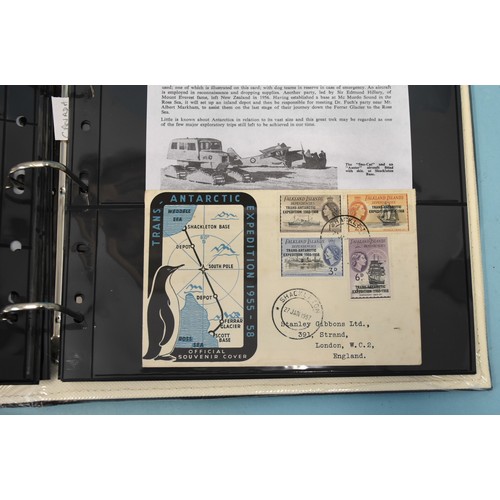 56 - A collection of GB stamps in an album, from 1840 1d black (used), 1924 and 1925 Wembley sets (mint) ... 