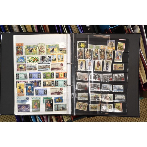 55 - A very large All-World accumulation of stamps and covers, in albums, stock books and loose, with var... 