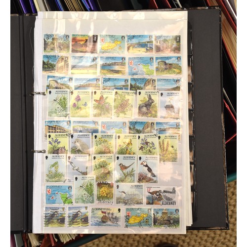 55 - A very large All-World accumulation of stamps and covers, in albums, stock books and loose, with var... 