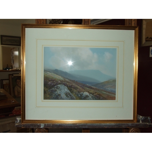 6 - Frederick John Widgery (1861-1942), 'High Willhayes', signed gouache, 25.5 x 35.5cm.... 