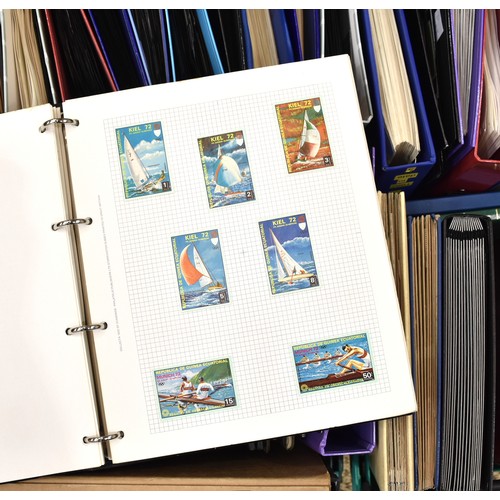 23 - A very large All-World accumulation of stamps and covers, in albums, stock books and loose, with var... 