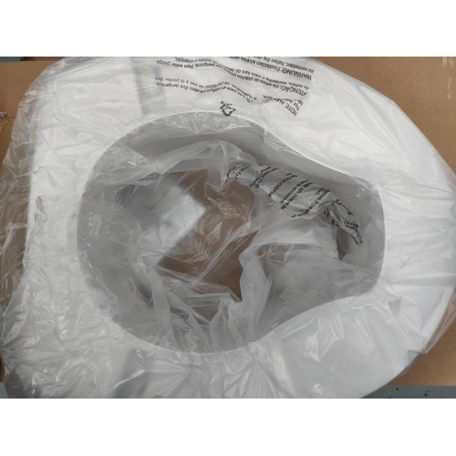 Homecraft Savanah Raised Toilet Seat without Lid,