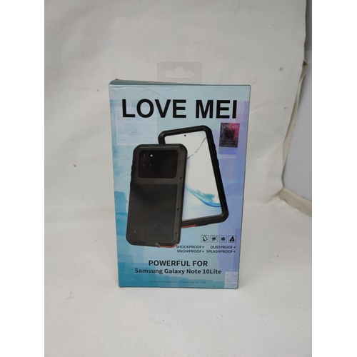 1007 - LOVE MEI pour Samsung Galaxy Note 10 Lite Coque, Heavy Duty ImpermÃ©able Antichoc Anti-poussiÃ¨re Ã©... 