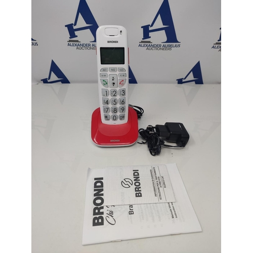 Telefono Cordless Brondi Bravo Bright - Nero, Con Vivavoce, Display Grande E Volume Amplificato - Foto 9