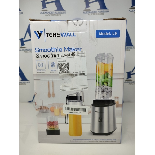 Tenswall portable blender  Portable blender, Blender, Fruit juicer