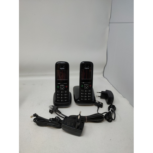 RRP £52.00 Gigaset AS690 Duo - 2 Schnurlose Telefone - groÃx es,  kontrastreiches Display - brillante