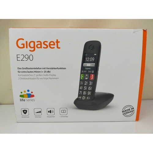 Gigaset E290 Schnurloses Senioren Telefon Ohne Anrufbeantworter Mit