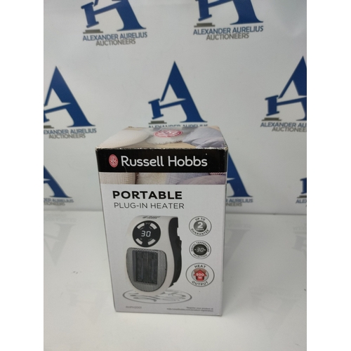 Russell Hobbs RHPH2001 500W Ceramic Plug Heater, A