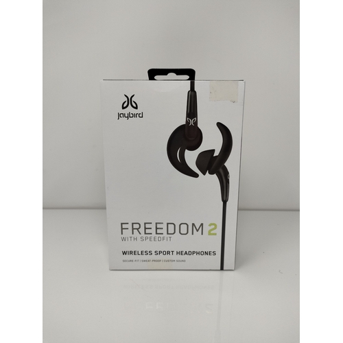 10009 - RRP £80.00 Jaybird Freedom 2 Kabellose In-Ear Sport-KopfhÃ¶rer, Bluetooth, SchweiÃxbestÃ¤ndig & Was... 