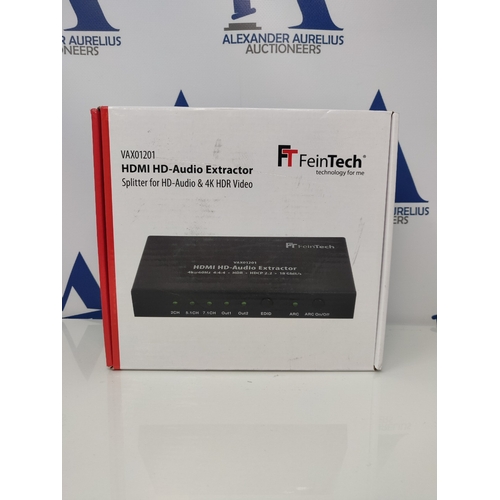 10023 - RRP £64.00 FeinTech VAX01201 HD-Audio Extractor HDMI Splitter 7.1 ARC Dolby Atmos DTS-X 4K 60Hz HDR
... 