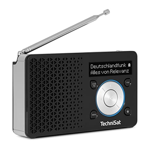 10053 - RRP £56.00 TechniSat DIGITRADIO 1 â¬   tragbares DAB+ Radio mit Akku (DAB, UKW, Lautsprecher, Kopfh... 