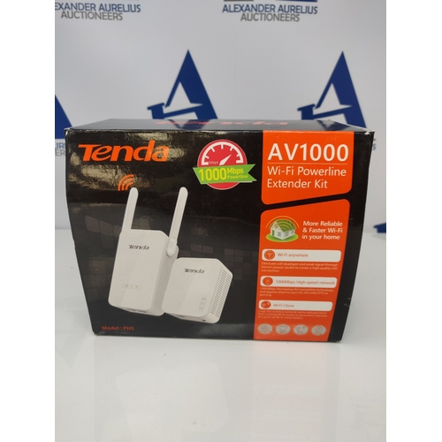 10023 - RRP £57.00 Tenda PH5 Kit Powerline Wi-Fi, AV1000 Mbps su Powerline, 300 Mbps su WiFi 2.4 GHz, 2 Port... 