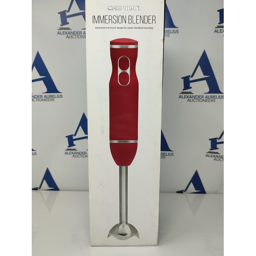 Chefman Immersion Blender, 800W Hand Blender with Stainless Steel