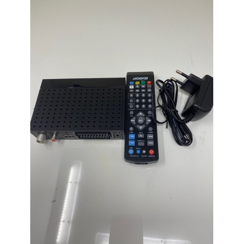 Decoder Edision PICCO T265, Full High Definition DVB-T2, H265 HEVC 10 Bit  Bonus TV Ricevitore Digita