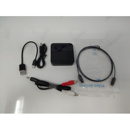 SONRU Bluetooth 5.0 Audio Adapter, Bluetooth Transmitter EmpfÃ¤nger fÃ¼r TV  Laptop Stereoanlage Kopf