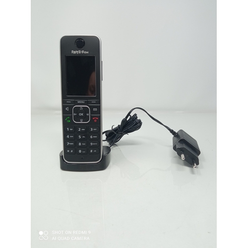 RRP £59.00 AVM FRITZ!Fon C6 Black DECT-Komforttelefon (hochwertiges  Farbdisplay, HD-Telefonie, Inter