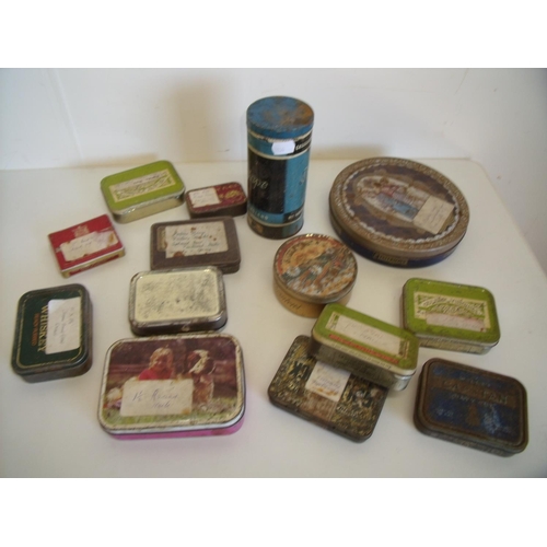 241 - Selection of various Old Tobacco and other tins