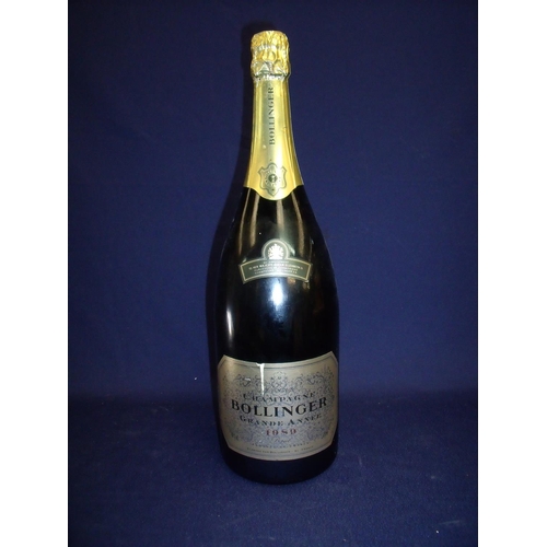 105 - Magnum bottle of Bollinger 1989 vintage champagne