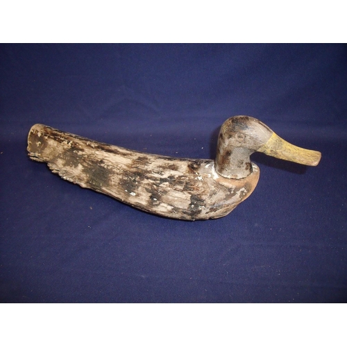 149 - 19th C painted duck decoy