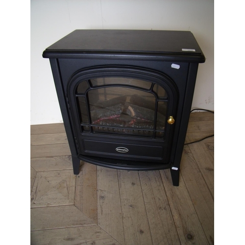 368 - Dimplex electric wood burning stove effect fire